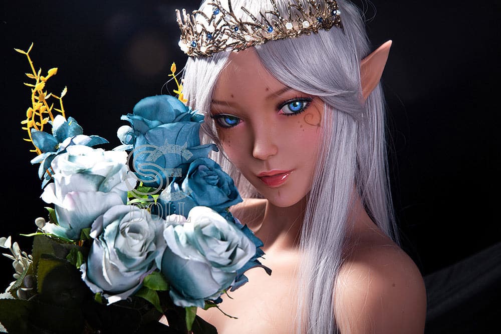 US In Stock-150cm/4ft Alien 11 D-Cup Anime Elf Princess Sex Doll - Image 17