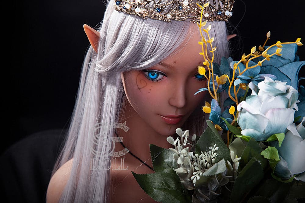 US In Stock-150cm/4ft Alien 11 D-Cup Anime Elf Princess Sex Doll - Image 18