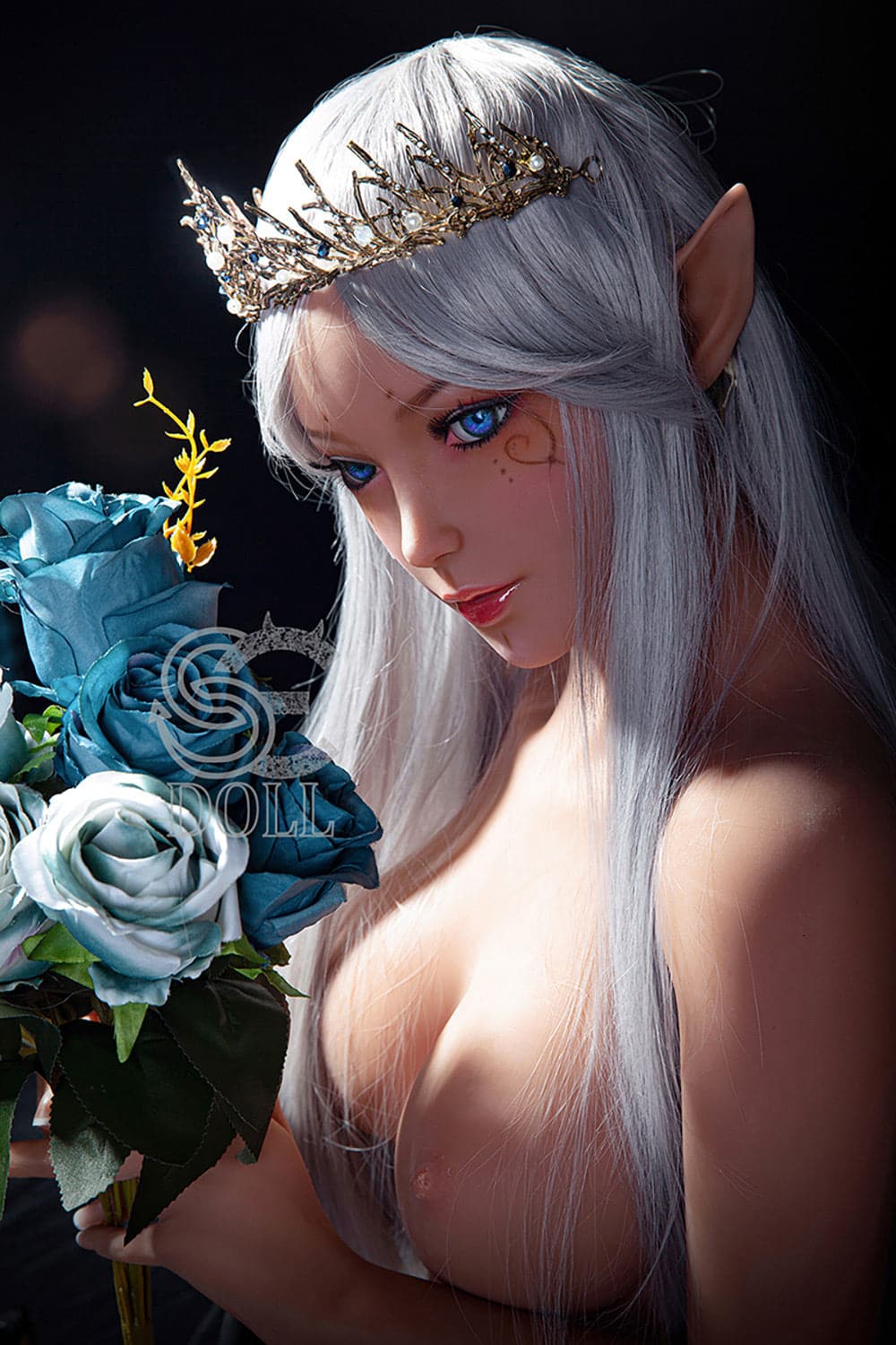 US In Stock-150cm/4ft Alien 11 D-Cup Anime Elf Princess Sex Doll - Image 2