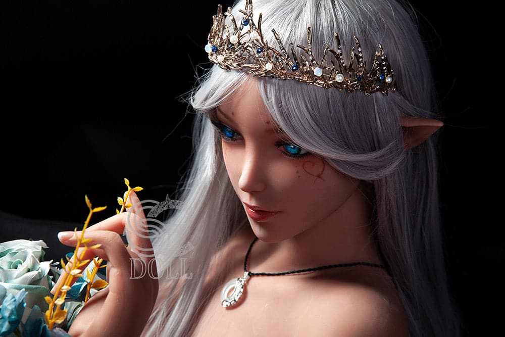 US In Stock-150cm/4ft Alien 11 D-Cup Anime Elf Princess Sex Doll - Image 22