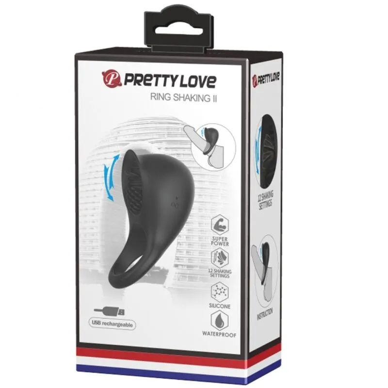Anneau Pénien En Silicone Rechargeable Avec Stimulateur Clitoridien - Image 2