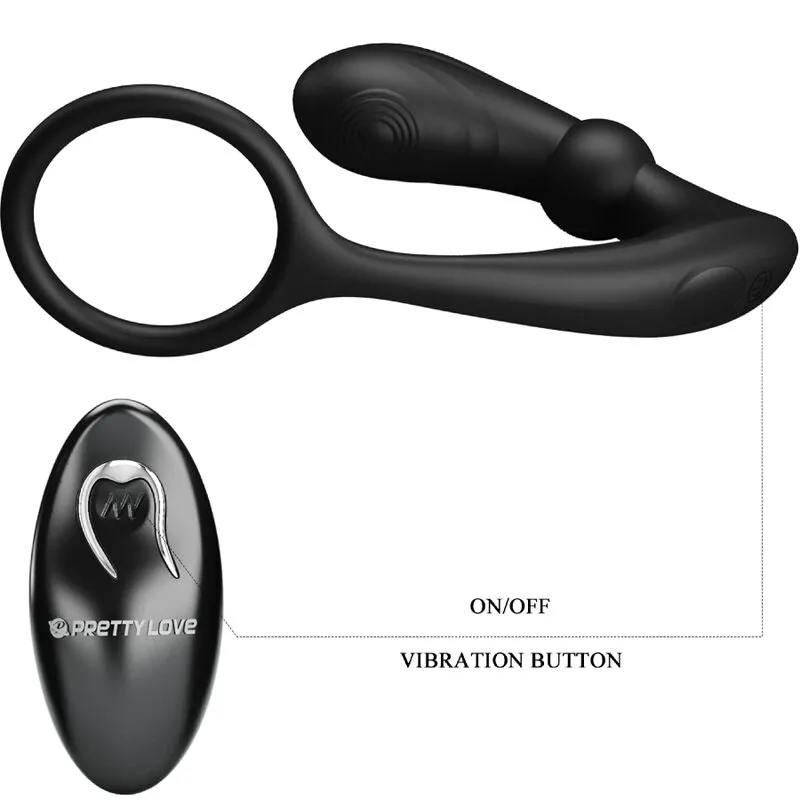 Anneau Pénien Plug Anal Télécommandé Silicone - Image 3