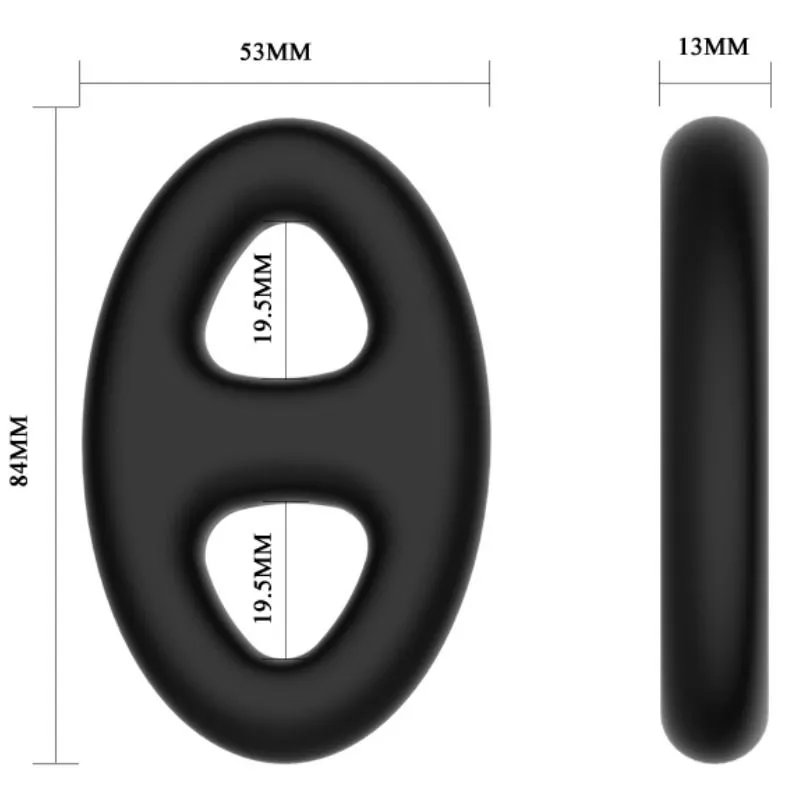 Anneau Pénien Silicone Ultra Doux Élastique - Image 3