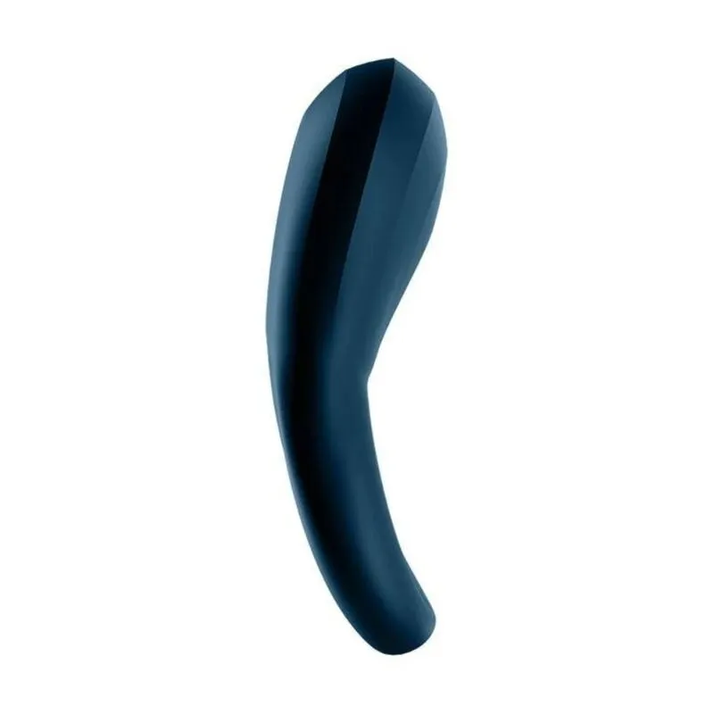 Anneau Pénien Vibrant Silicone Bleu Pour Couples - Image 3