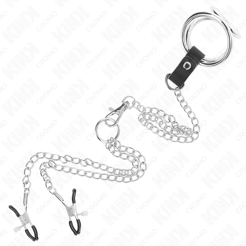 Anneaux Péniens Cuir Réglables Pour BDSM Élégant - Image 2