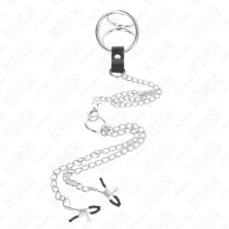 Anneaux Péniens Cuir Réglables Pour BDSM Élégant - Image 4