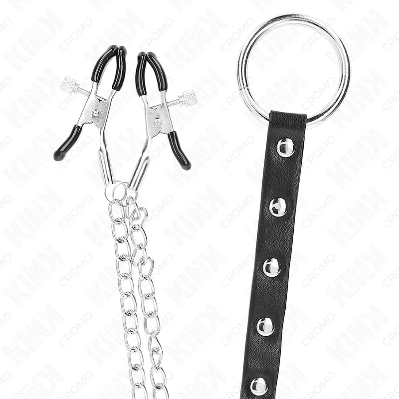 Anneaux Pénis Cuir BDSM Ajustables Haute Qualité - Image 2