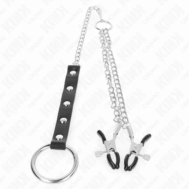 Anneaux Pénis Cuir BDSM Ajustables Haute Qualité - Image 4