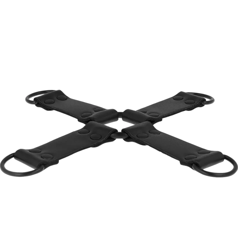 Attache Multiple En Cuir Végétalien Bdsm - Image 4