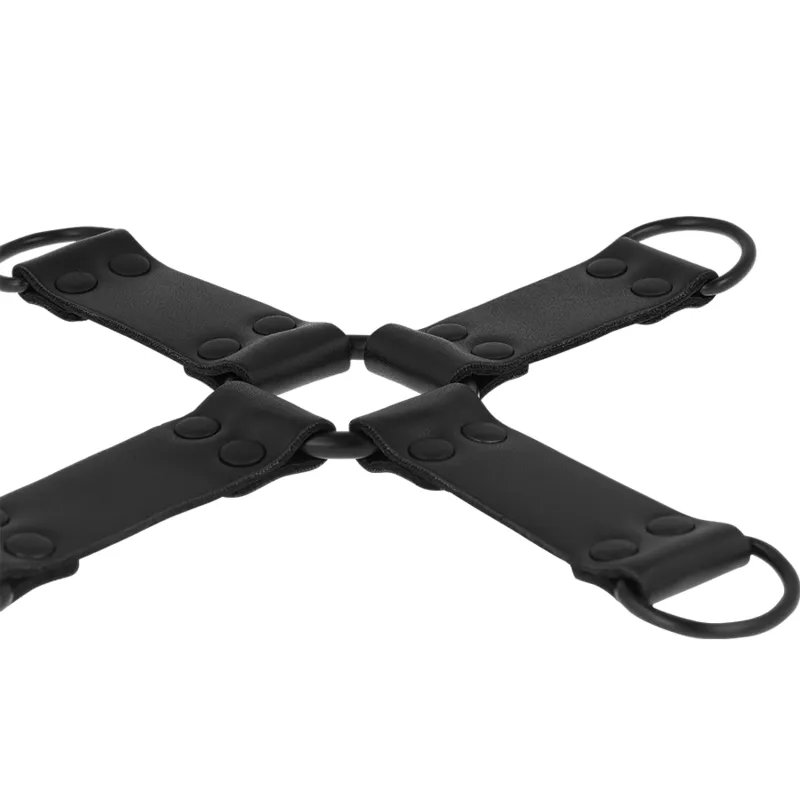 Attache Multiple En Cuir Végétalien Bdsm - Image 5