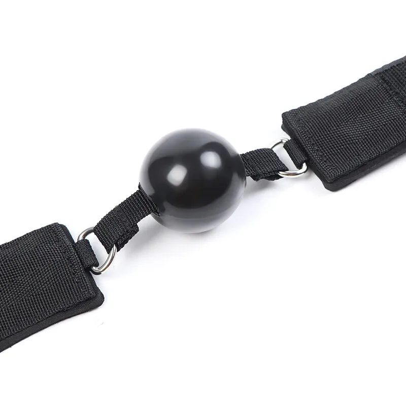 Bâillon Ajustable Avec Menottes Pour Débutants - Image 12