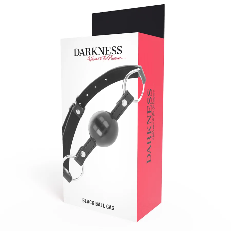 Bâillon Bdsm Cuir Ajustable Haut De Gamme
