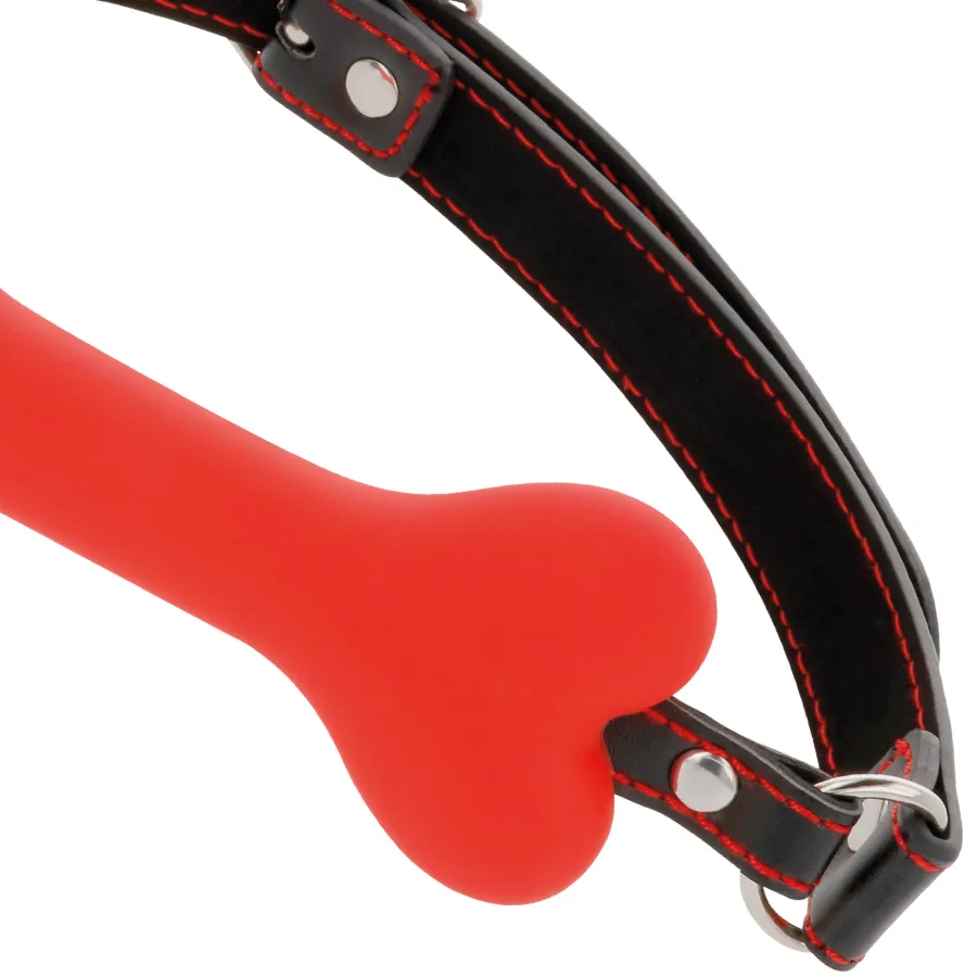 Bâillon Bdsm En Silicone Réglable Pour Fétichisme - Image 4