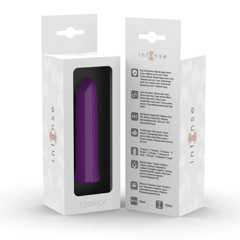 Balle Vibrante En Silicone Violet Étanche - Image 2