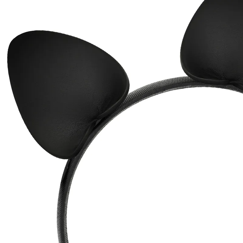 Bandeau En Cuir Végétalien Avec Oreilles De Chat - Image 4