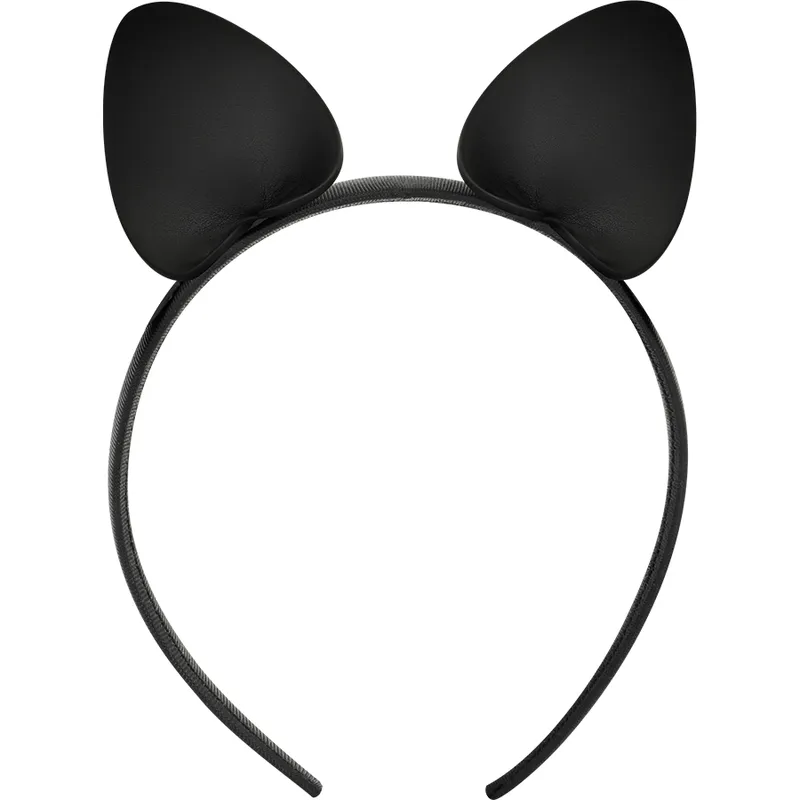 Bandeau En Cuir Végétalien Avec Oreilles De Chat - Image 5