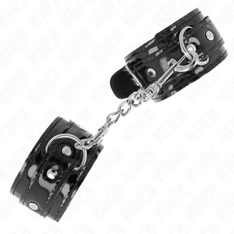 Bandes De Poignet Bdsm En Cuir Vegan - Image 4
