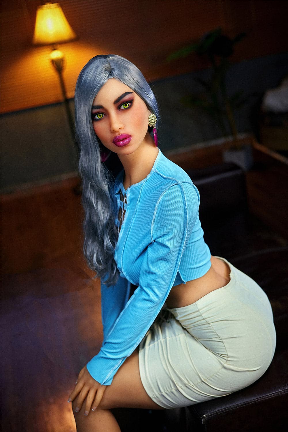 EU In Stock-164cm/5ft5 F-Cup Big Boobs Sex Doll with #101 Head - Lola - Image 11