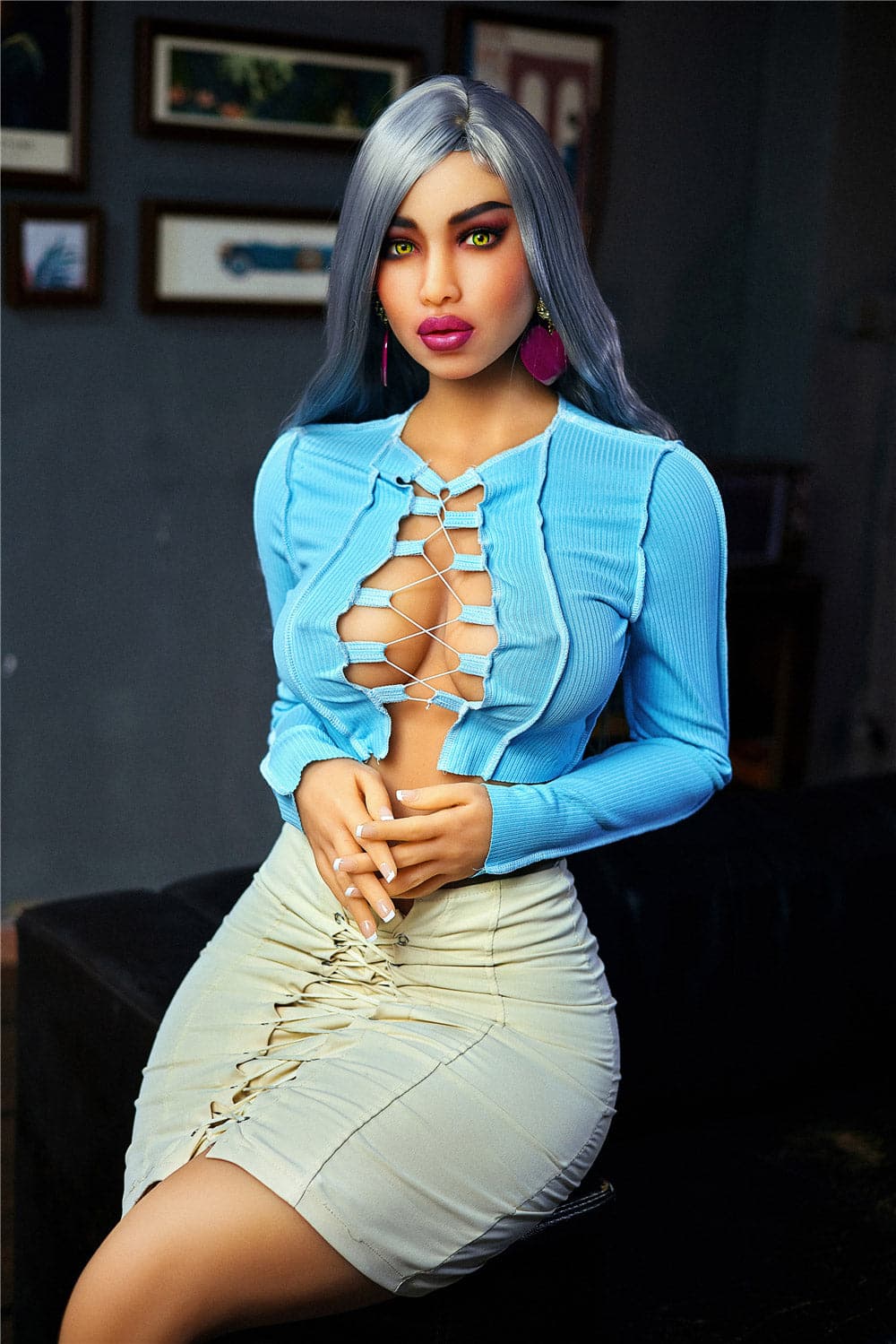 EU In Stock-164cm/5ft5 F-Cup Big Boobs Sex Doll with #101 Head - Lola - Image 8