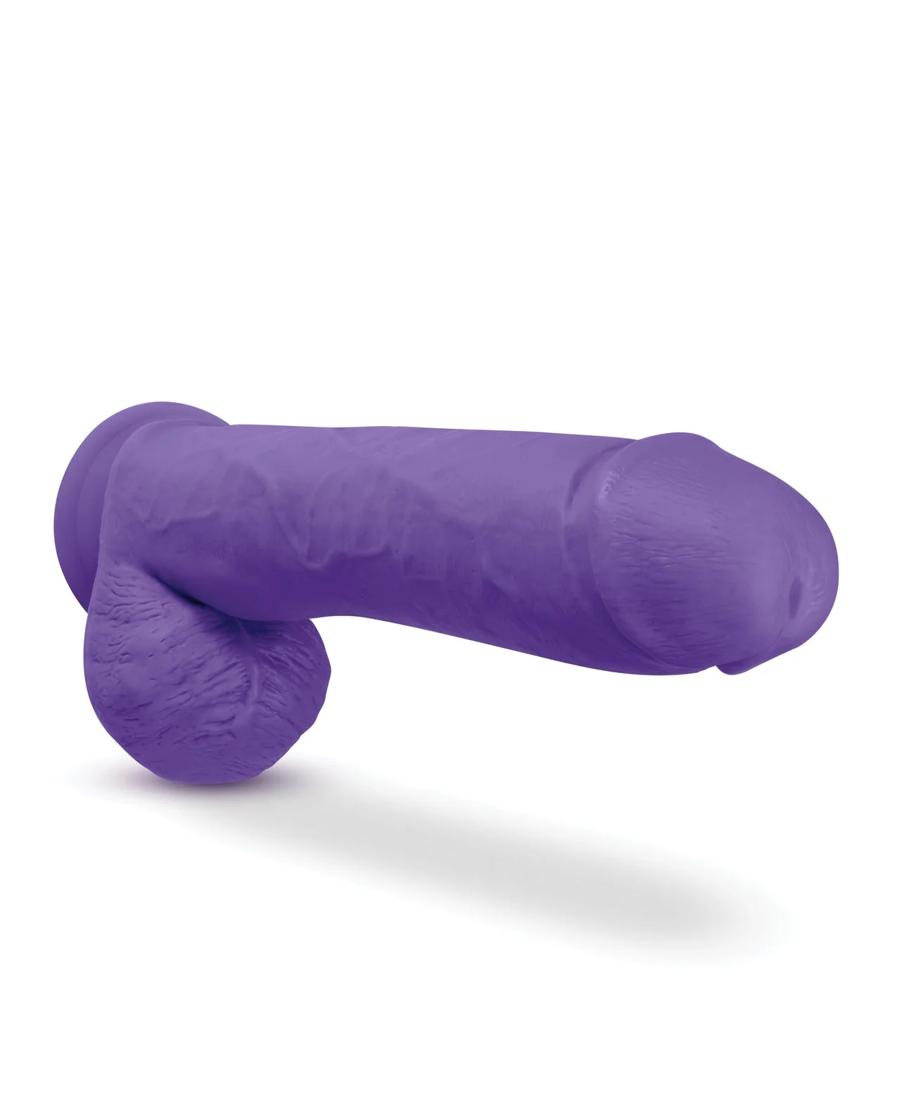 Blush Au Naturel Bold Big John 11.5" Dildo - Purple - Image 3