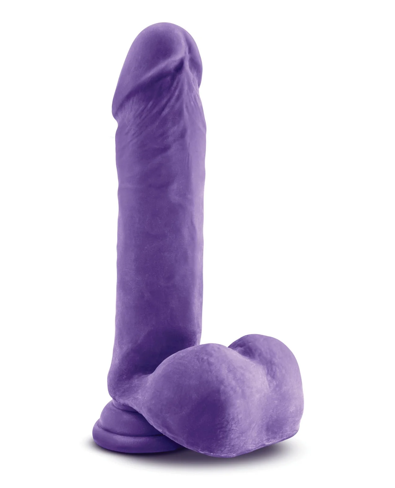 Blush Au Naturel Bold Hero 8" Dildo - Purple - Image 2