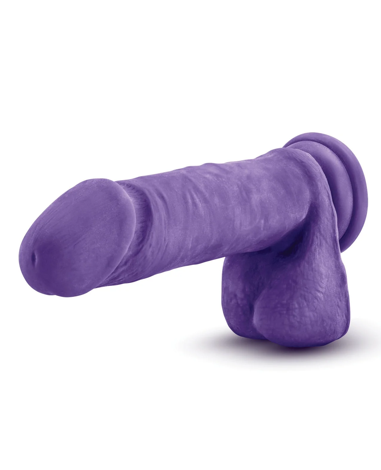 Blush Au Naturel Bold Hero 8" Dildo - Purple - Image 3
