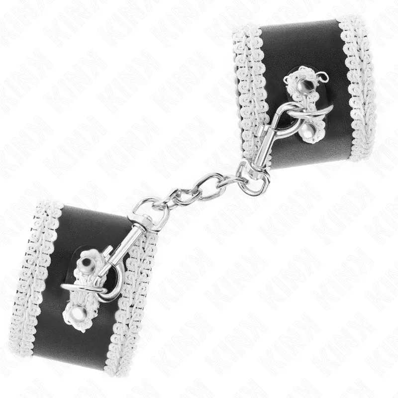 Bracelets BDSM confort cuir vegan écolo - Image 4