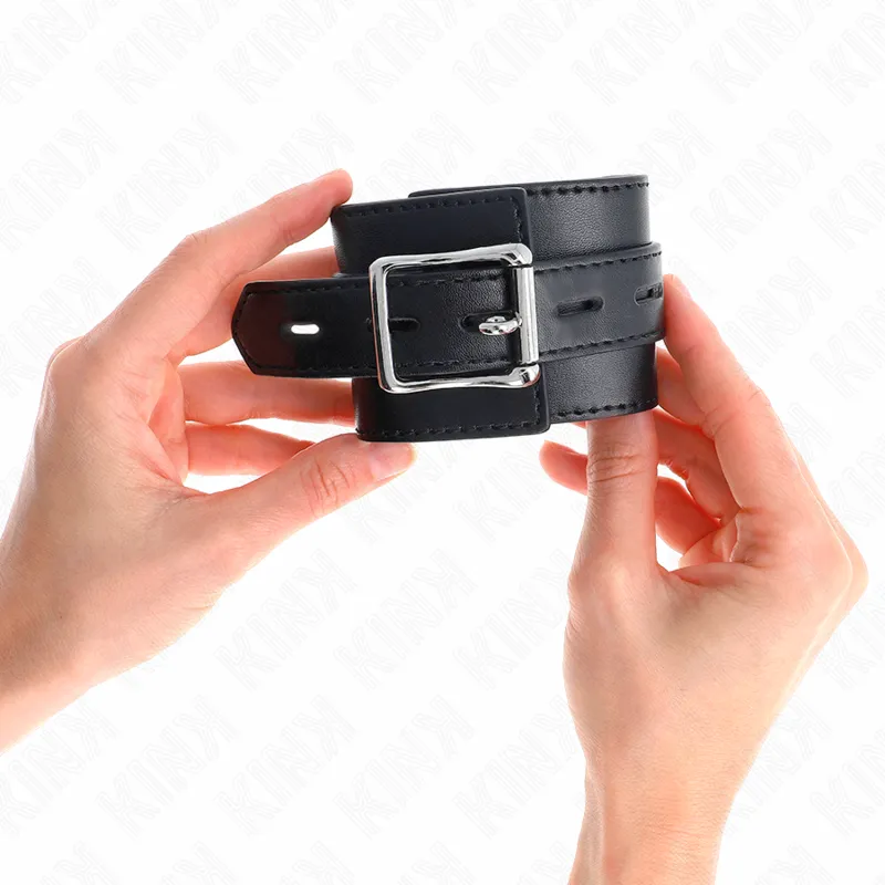 Bracelets Bdsm Confortables En Cuir Haute Qualité - Image 3