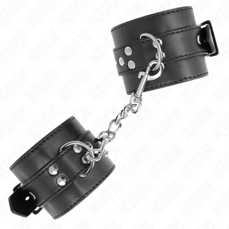 Bracelets Bdsm Confortables En Cuir Haute Qualité - Image 4