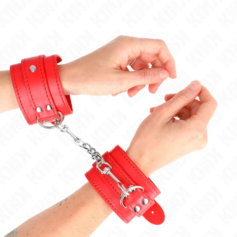 Bracelets Bdsm En Cuir Confortables Et Sécurisés - Image 2