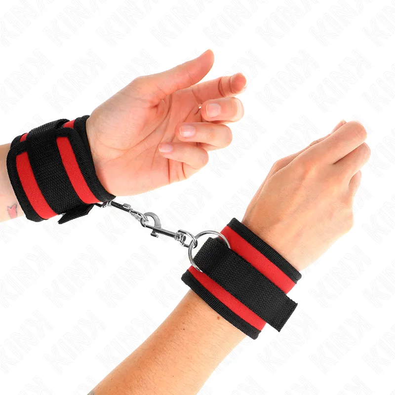 Bracelets Bdsm En Cuir Végétalien Réglables - Image 2