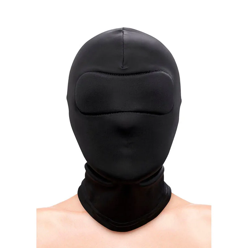 Cagoule Bdsm En Nylon Noir