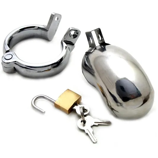 Ceinture Chasteté BDSM Sécurisée Acier Inoxydable - Image 2
