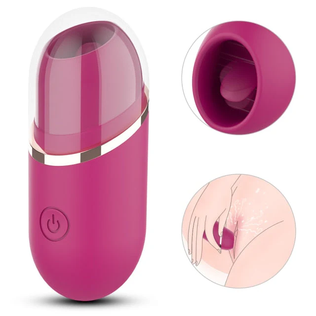 Clitoral Sucking Tongue Licking Clitoris Stimulation Mini Toy - Image 9