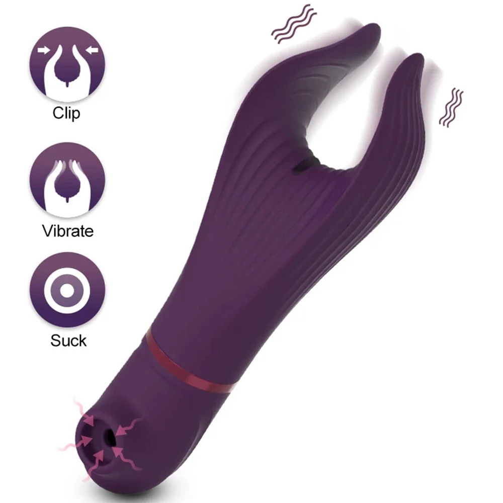 Clitoris Powerful Sucker Clitoris Female Nipples And Penis Vibrator - Image 2