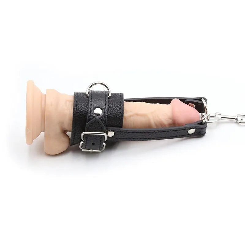 Cockring Ajustable En Simili Cuir - Image 5
