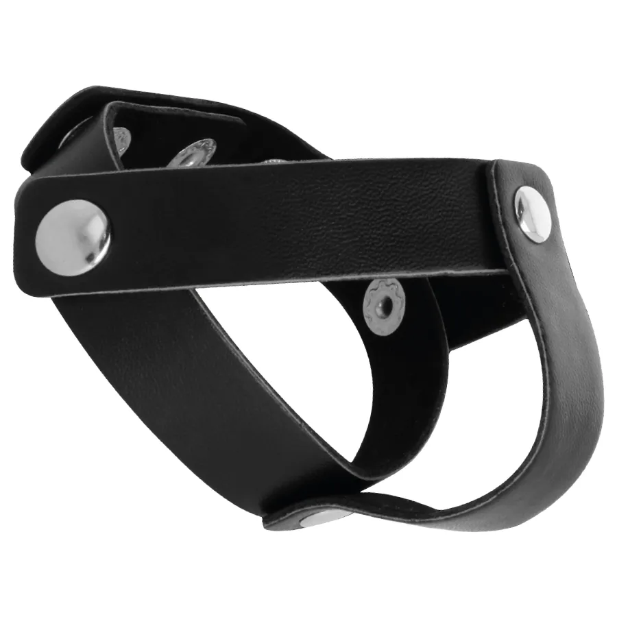 Cockring Cuir Ajustable Pour Bdsm - Image 4