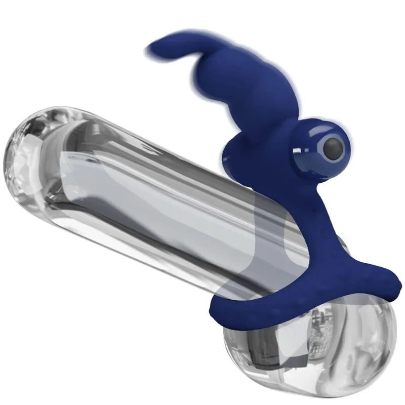 Cockring Silicone Vibrant Bleu Durable - Image 6