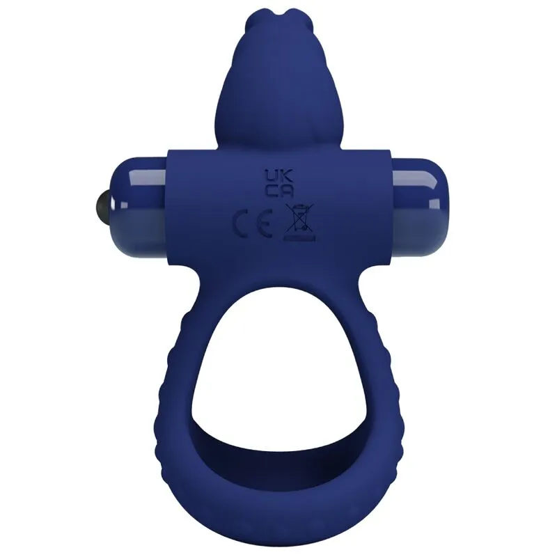 Cockring Silicone Vibrant Bleu Durable - Image 8