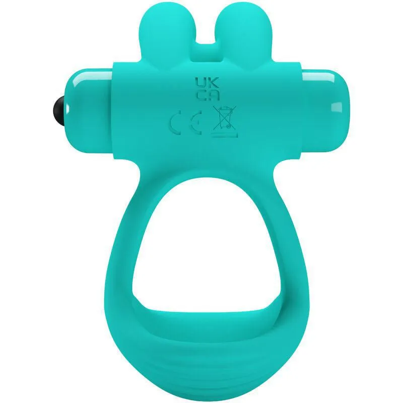 Cockring Silicone Vibrant Vert Imperméable - Image 7
