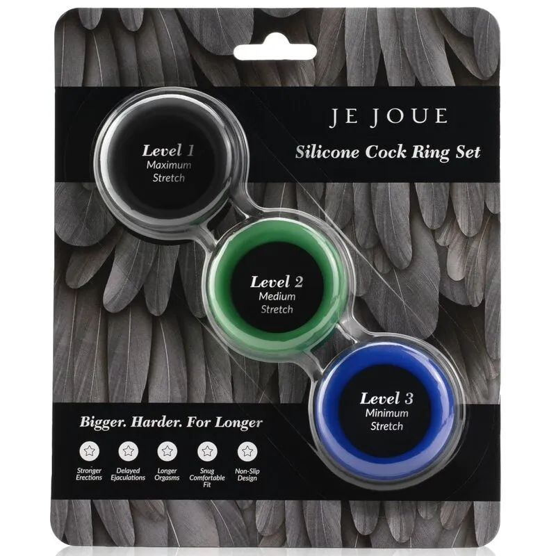 Coffret Anneaux Silicone Ajustables Confort Vegan - Image 2