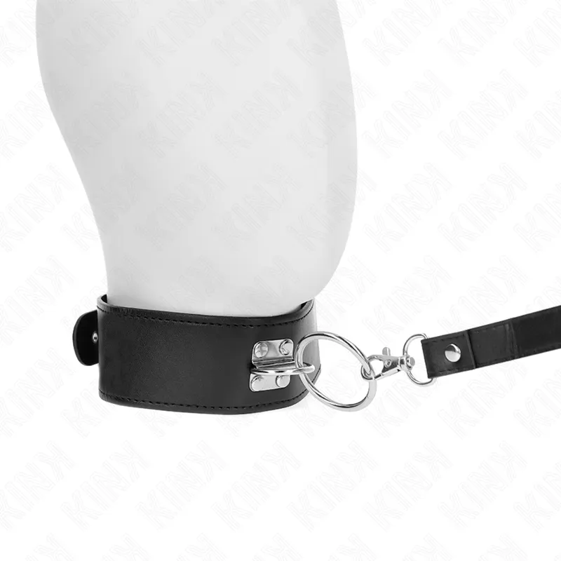 Collier BDSM cuir véritable élégant ajustable confort optimal - Image 6