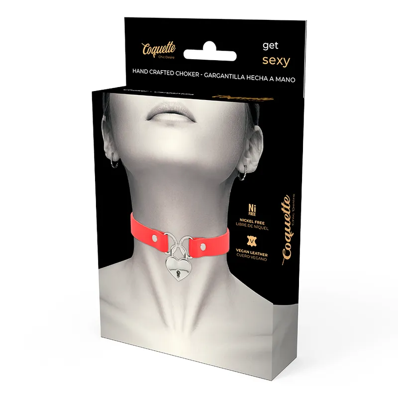 Collier Fétiche Cuir Vegan Élégant - Image 3