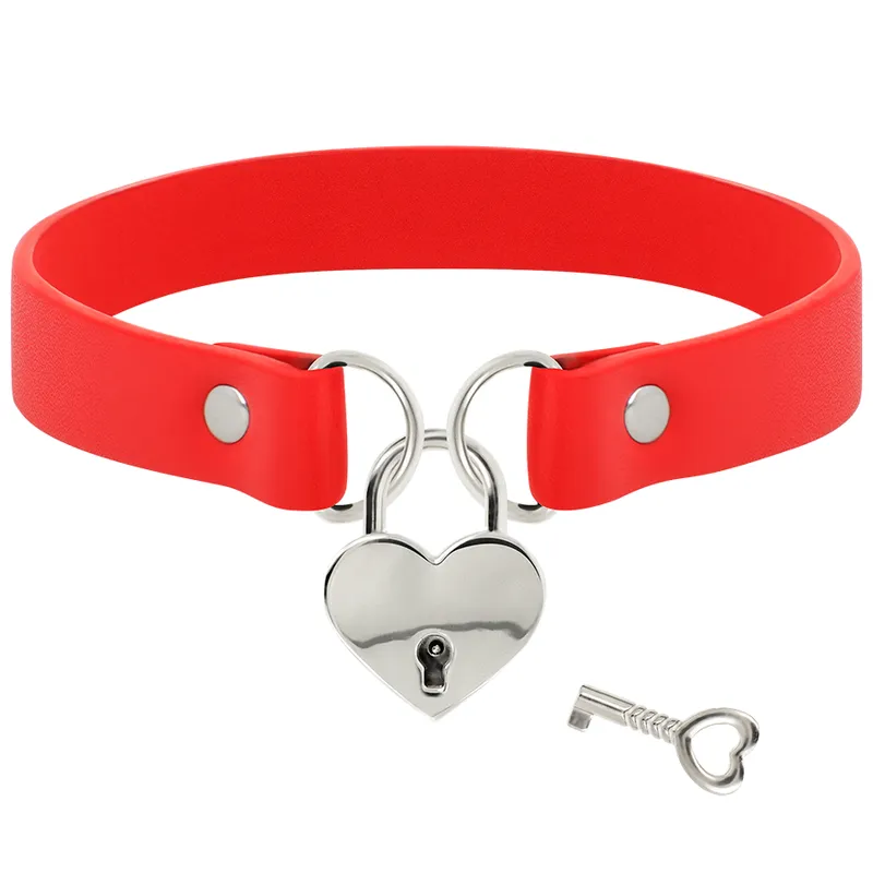 Collier Fétiche Cuir Vegan Élégant - Image 5