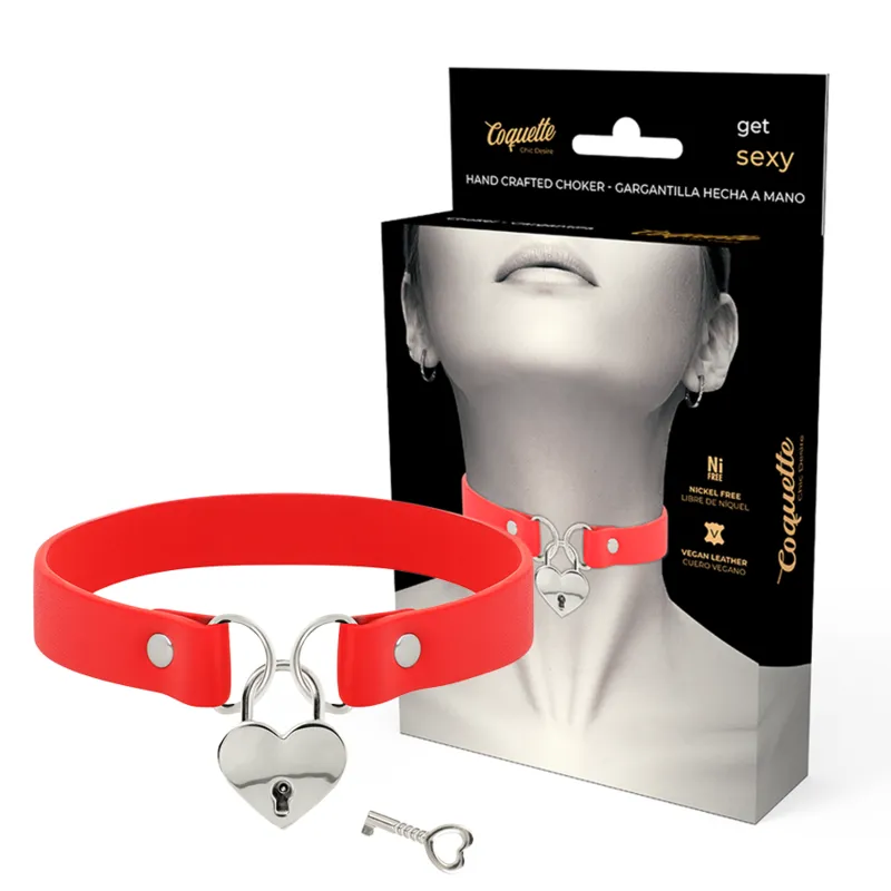 Collier Fétiche Cuir Vegan Élégant - Image 6