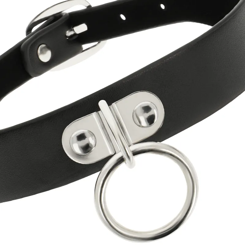 Collier Fétiche En Cuir Vegan Ajustable - Image 4
