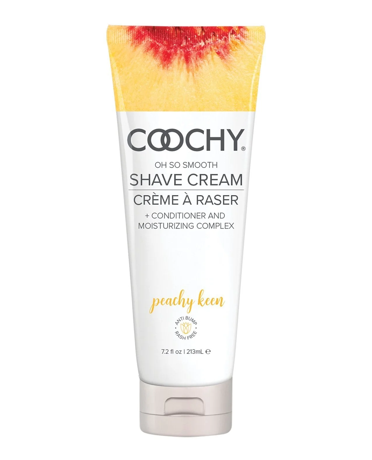 COOCHY Shave Cream - 7.2 oz Peachy Keen