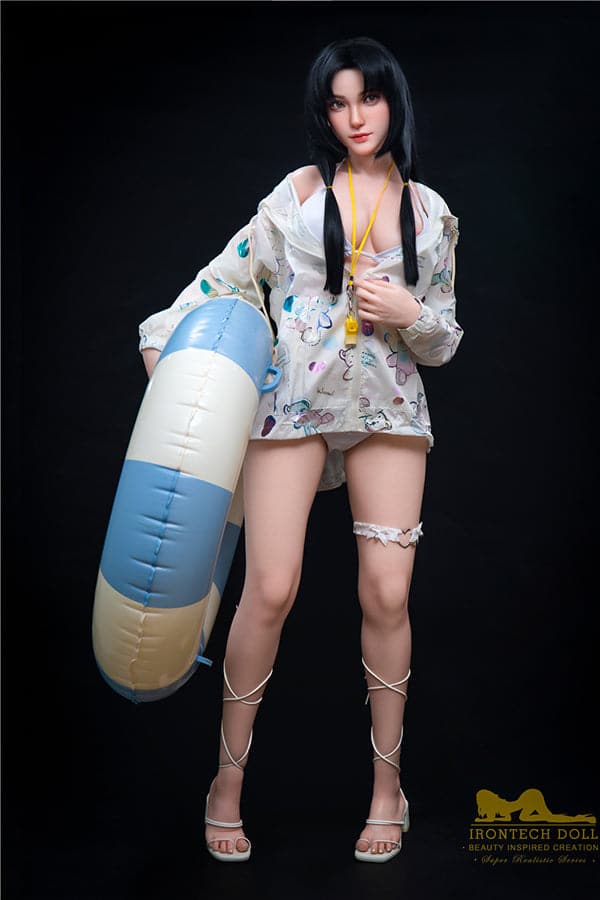 166cm/5ft5 D-cup Japanese Bubble Butt New Realistic Silicone Sex Doll - S32 kitty - Image 11