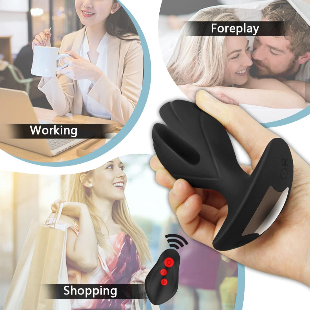 Magic Anal Plug with Electric Shock Pulse Vibrator - Image 5