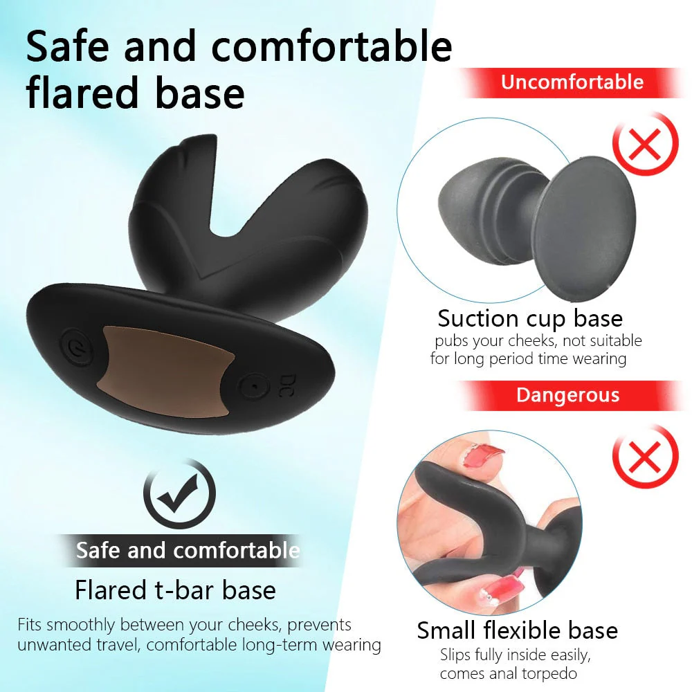 Magic Anal Plug with Electric Shock Pulse Vibrator - Image 7